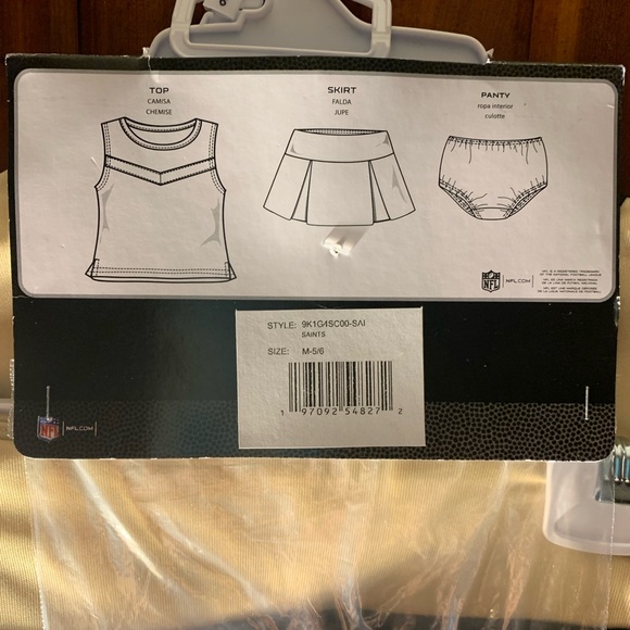 NFL Team Apparel Kids Jersey -‎ Black and Gold - Picture 5 of 5